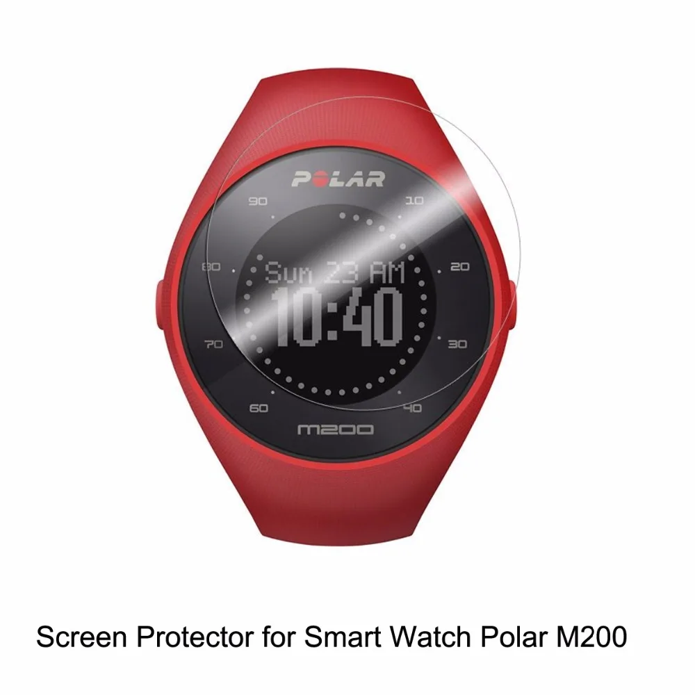 2* Clear LCD TPU Film Anti-Scratch Soft Screen Protector Cover for Smart Watch Computer Polar M200 Accessories | Компьютеры и офис