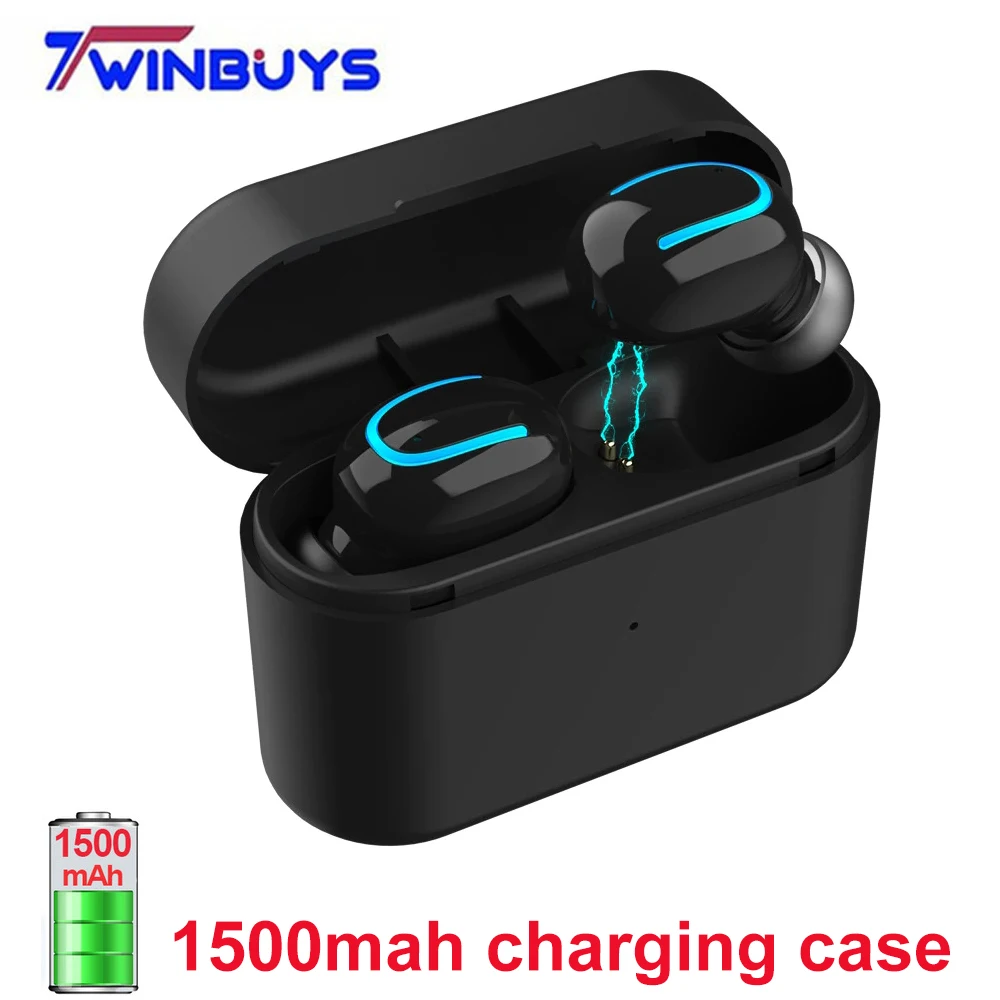 Bluetooth наушники 5 0 TWS True wireless стерео беспроводные со встроенным HD микрофоном