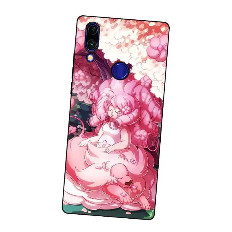 N416 Steven Universe Черный силиконовый чехол для Xiaomi Redmi Note 3 4 4X5 5A 6 7 Pro Global |
