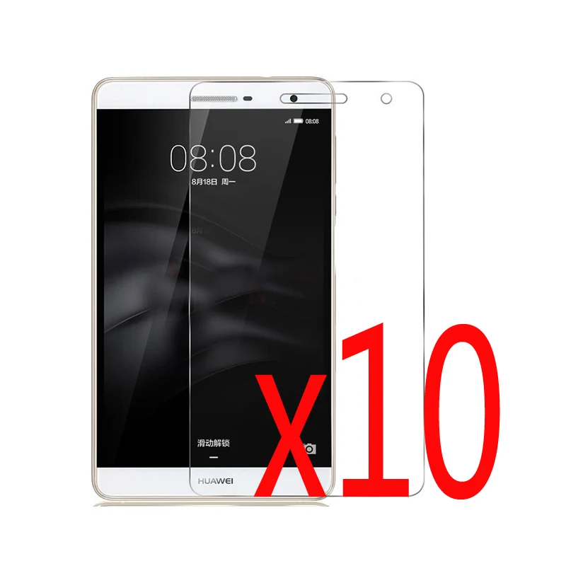 10 шт./лот прозрачная защитная пленка для ЖК экрана Защитная Huawei Mediapad T2 7 0 Youth Pro M2 Lite