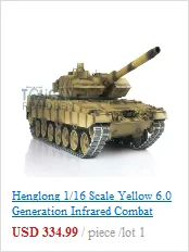 Henglong 1/16 зеленый 6,0 версия инфракрасный боевой Leopard2A6 rc Танк 3889 отдача ствола металлический трек Резина TH12771