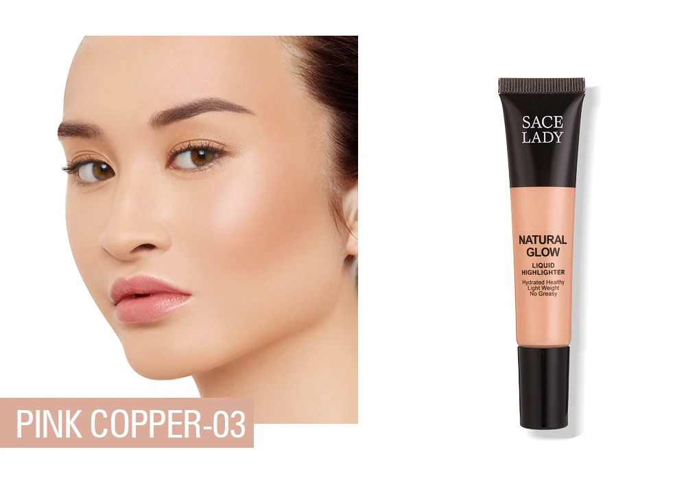 SACE LADY Illuminator макияж хайлайтер крем для лица и тела Shimmer Make Up Liquid осветление профессиональная светящаяся косметика для лица