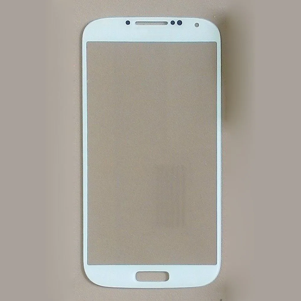 Сменная Передняя стеклянная панель для Samsung Galaxy S4 i9500 i9505 i337 с клеем | Мобильные