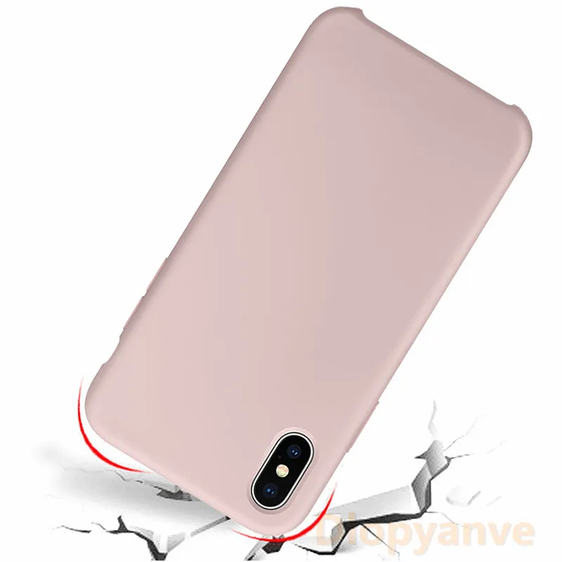Оригинальный силиконовый чехол с логотипом для Apple Iphone 7 8 6 6s Plus 5 X XS MAX XR телефона |