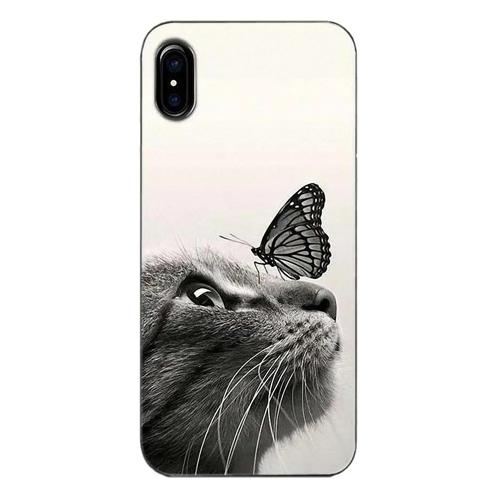 Tpwxnx черная крутая кошка Мягкая картина для HTC Desire 530 626 628 630 816 820 One A9 M7 M8 M9 M10 E9 Plus U11