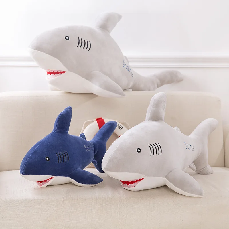 HaoKu Shark Cushion/Pillow Plush Animals Dolls Stuffed Toys for children interesting birthday gift Hobbies kids toy | Игрушки и хобби