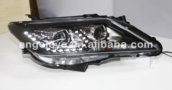 Для Toyota Camry светодиодный светильник с ангельскими глазами без DRL одиночный светильник 2012-2013 год PW V2