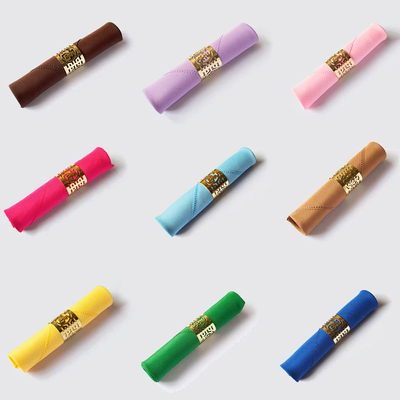 4 шт./лот белые красные квадратные салфетки тканевые носовой платок для