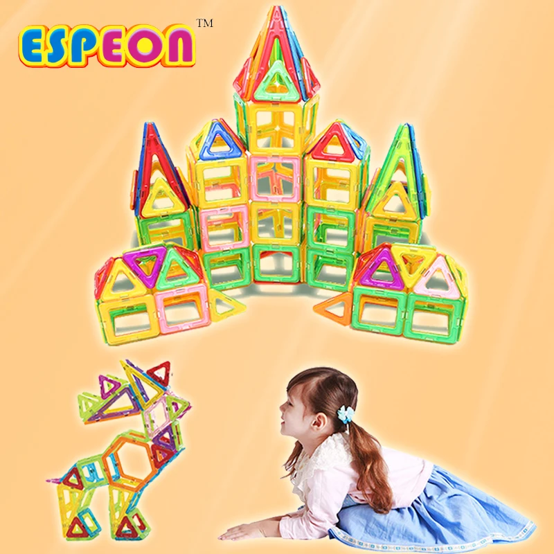 36 шт Мини Размер Магнитные строительные блоки просветленные Кирпичи DIY 3D