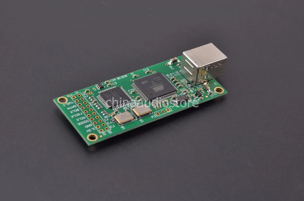 

AMANERO Combo384 USB Interface Asynchronos USB To I2S IIS Module 4 DAC,384Khz 32Bit DSD512 Native,USB to I2S converter