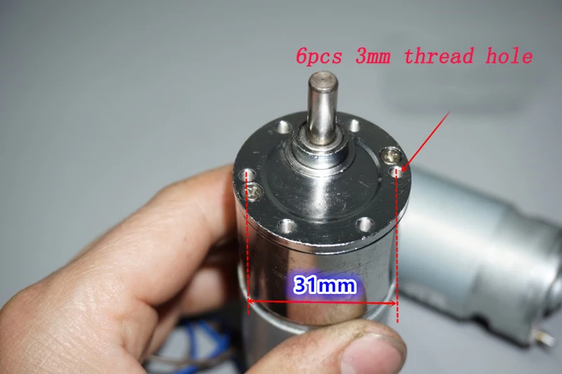 1 шт. 12В 80rpm 555 мотор ZGB37 DC редуктор ШИМ регулировка скорости для DIY RC сборки с