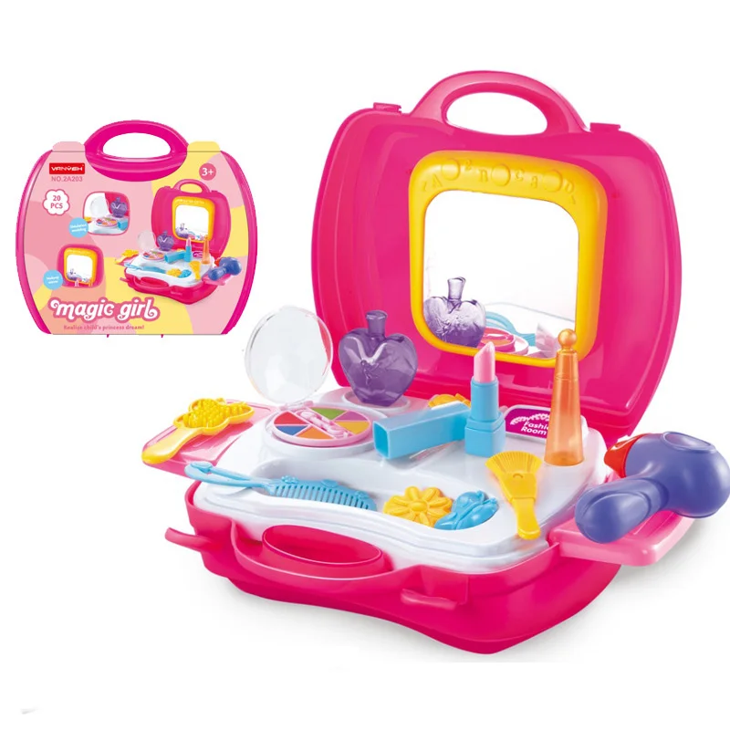 Притворяться играть красота модные игрушки детская косметика макияж