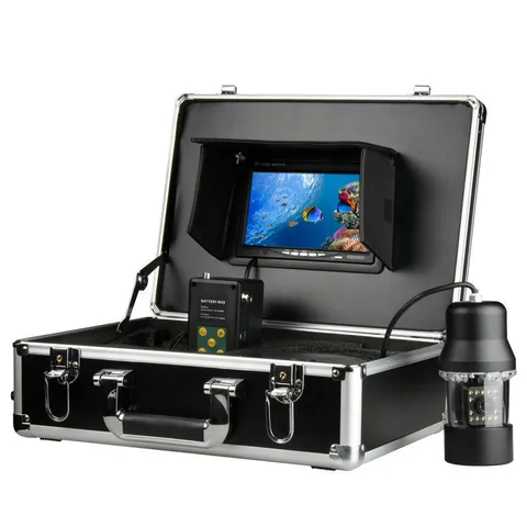 Подводная рыболовная камера 7 "TFT LCD Sony CCD 800tvl Hd, подводная видеокамера, рыбопоисковый прибор с обзором на 360 градусов и кабелем 20 м