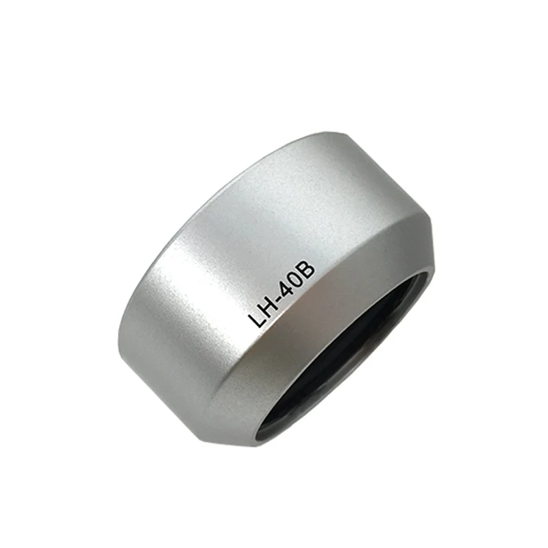 LH-40B LH40B Black Silver camera Lens Hood Shade For Olympus M.ZUIKO DIGITAL 45mm 1:1.8 | Электроника