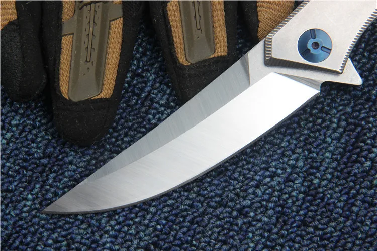 Складной нож Brave Fighter 58-60HRC D2 blade из стали с ручкой Походный инструмент для