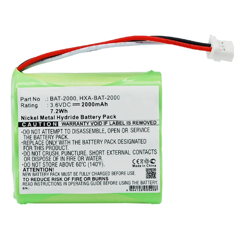 Новая 2000mAh запасная батарея для OMRON HBP 1300 кровяного давления Monito Li Polymer bat 2000