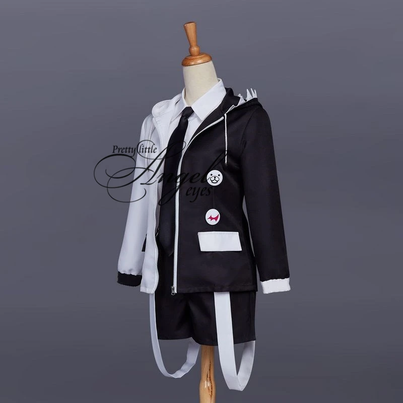 Аниме ganganronpa monokuma костюм Косплэй форма для вечеринки Хэллоуина полный костюм
