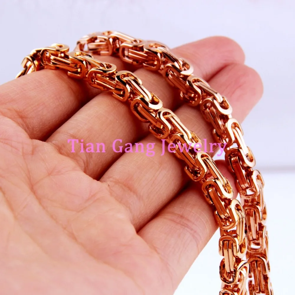 Ожерелье мужское византийское из нержавеющей стали 4 мм | Украшения и аксессуары