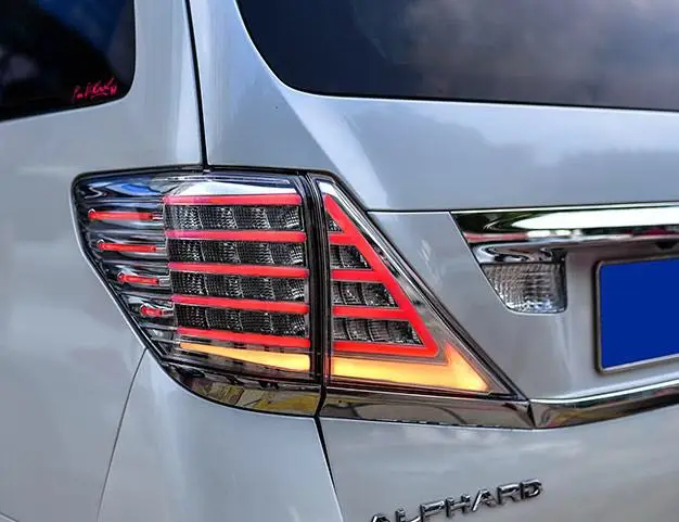 VLAND Автомобильный задний фонарь для Alphard светодиодный светильник 2008 2010 2012 2014 Vellfire
