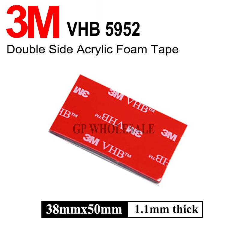 Высококлейкая акриловая Двусторонняя пенопластовая лента 3M VHB 5952 может