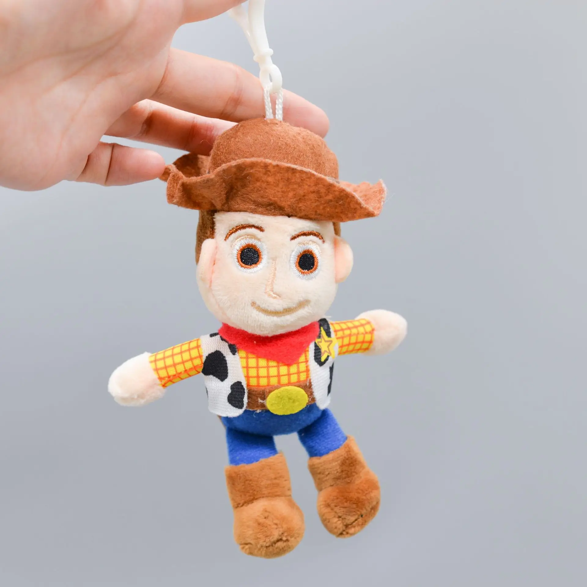 Прямая поставка из фильма плюшевые игрушки Forky Bunny Alien Buzz Lightyear Bear мягкая плюшевая кукла Фигурка мультяшная игрушка брелок - Цвет: 10cm-woody