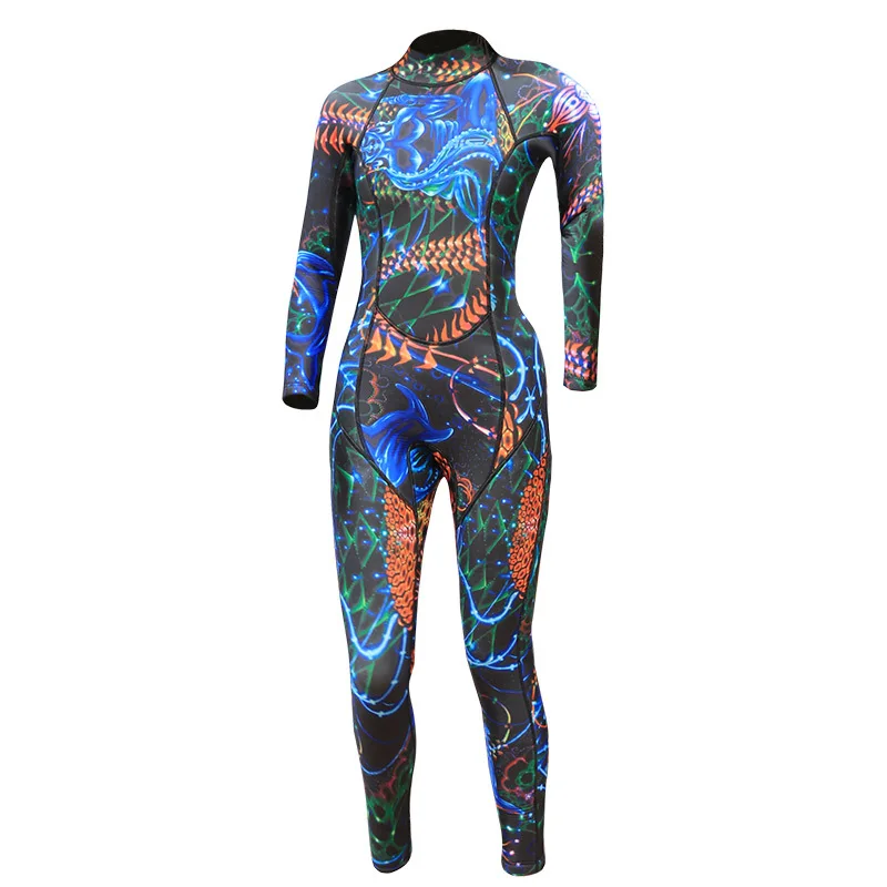 Hisea 3 мм гидрокостюм Женский для дайвинга неопреновый серфинга|wetsuit surf|3mm wetsuit women3mm