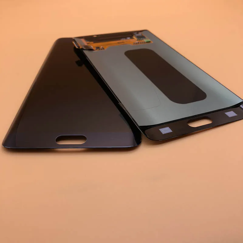 Оригинальный Новый 5 7 дюймовый супер AMOLED LCDs дисплей для SAMSUNG Galaxy S6 edge Plus LCD G928 G928F