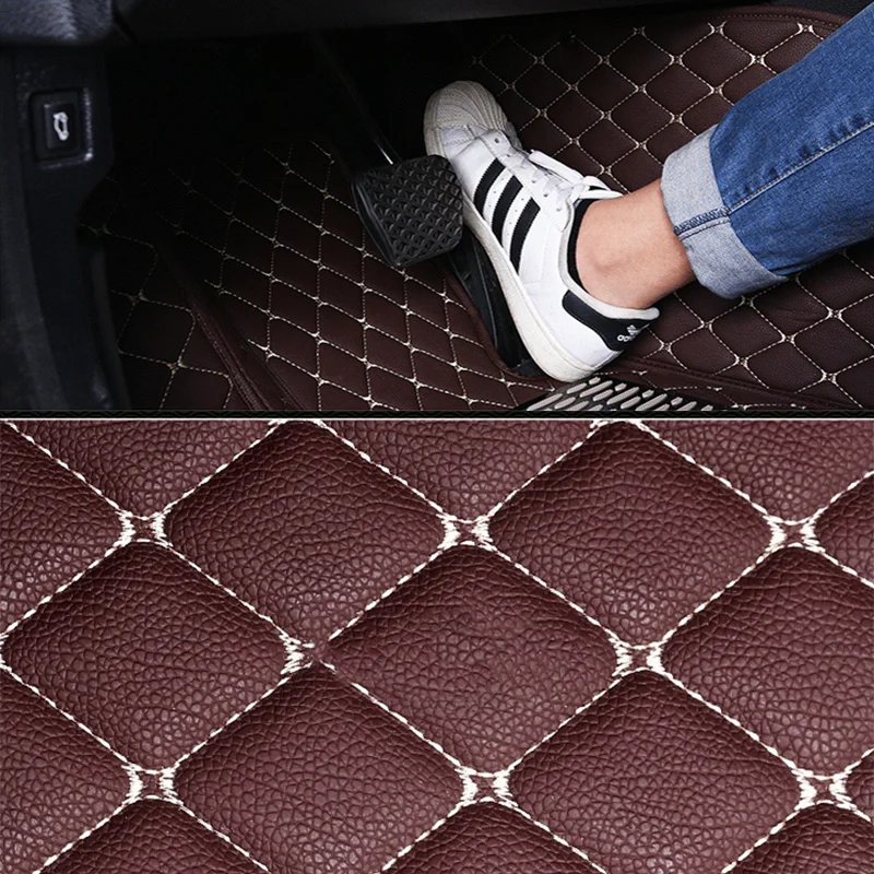 Автомобильный напольный коврик коврики кожаные аксессуары для Mercedes GL X164 GLS G W463 CLA