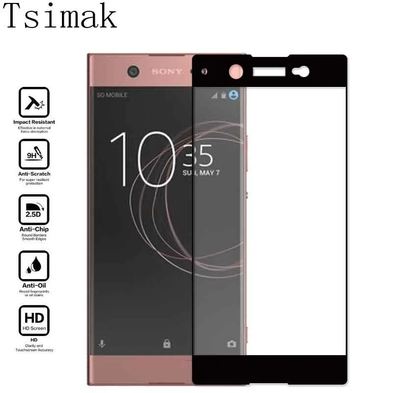 Закаленное стекло для sony Xperia XA Ultra XA1 Plus XZS XZ Premium XP XC X Performance XZ1 компактная Защитная пленка для экрана пленка