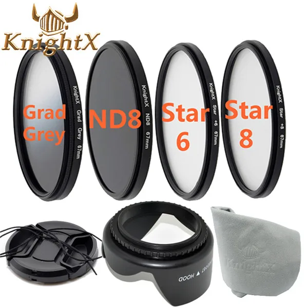 4 Filter 7in1 F Набор фильтров KnightX UV FLD CPL для Nikon sony Canon DSLR d5200 d5300 d3300 d3200 T5i T4i T3i T5 49 мм 52 мм 58 мм 67 мм 55 мм - Цвет: 4 Filter 7in1 F