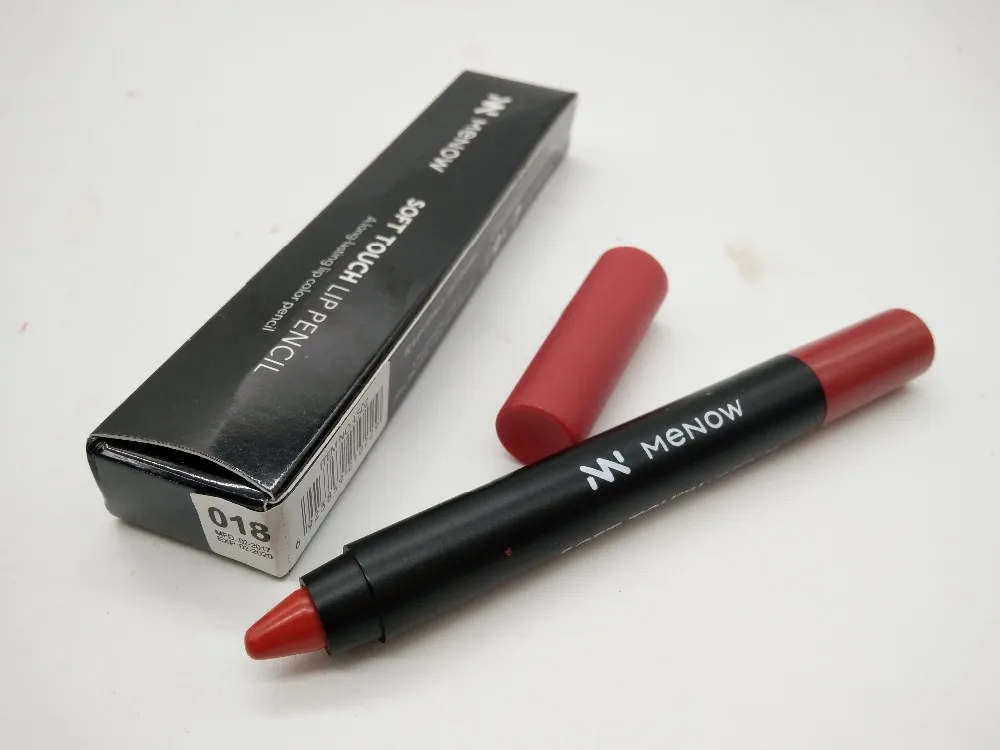 Menow макияж мягкая сенсорная матовая губная помада Карандаш Водонепроницаемый