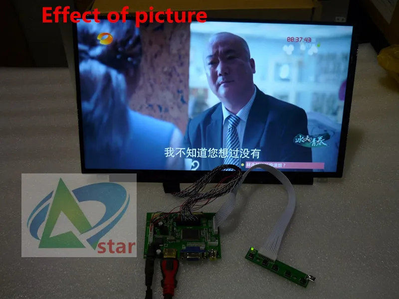 Комплект платы контроллера драйвера HDMI + 2AV VGA LCD для панели 10 1 дюйма B101UAN01.1 1920*1200