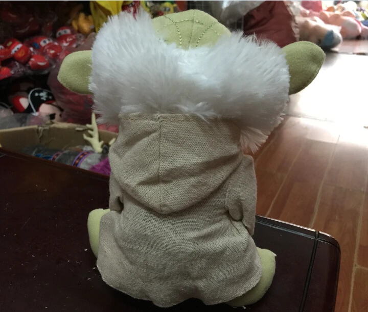 20 см милый мягкий плюшевый зеленый мастер игрушка йода кукла чучела фильм