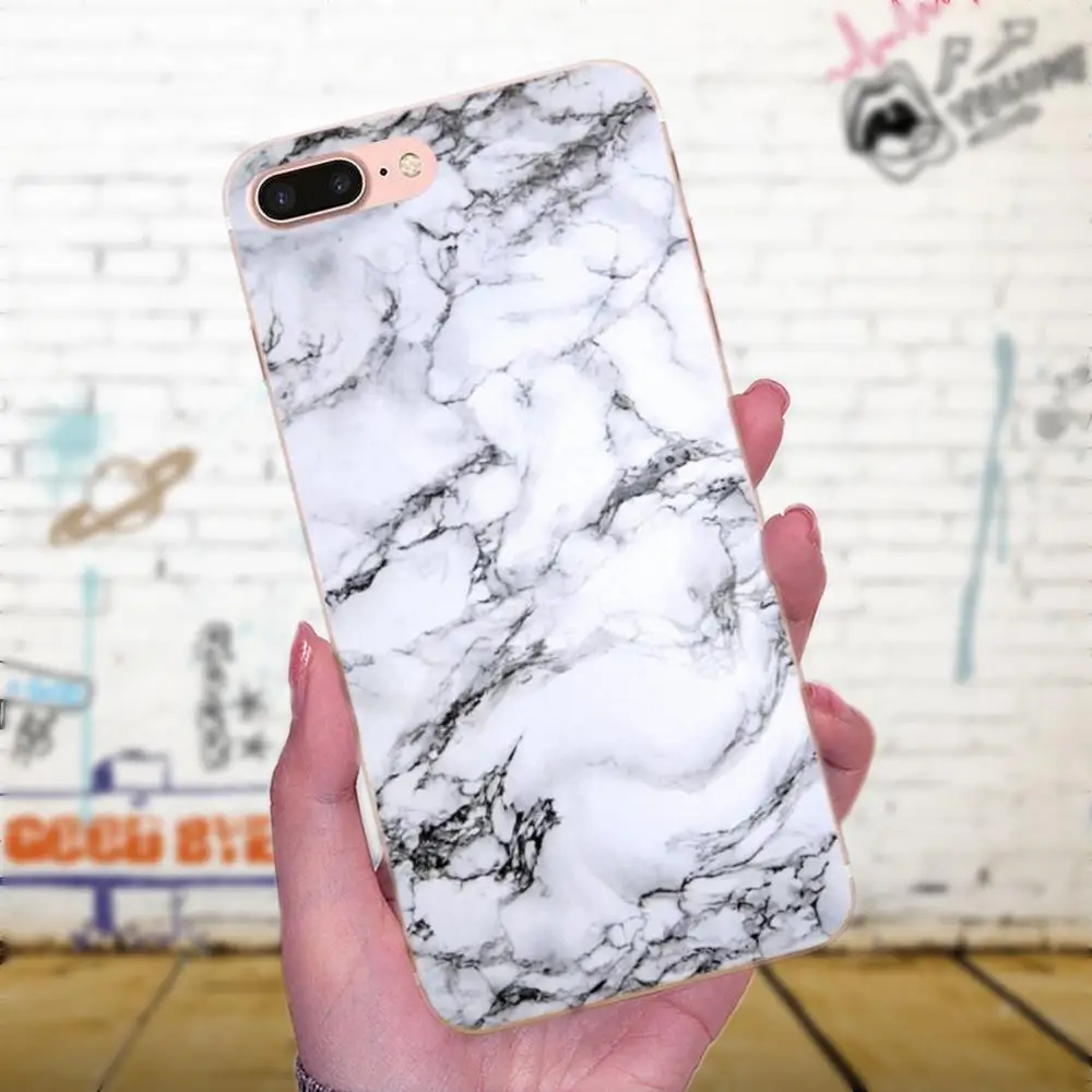 Мягкий оригинальный золотой мрамор для Huawei P7 Honor 4C 5A 5C 5X 6 6C 6A 6X 7 7X 8 9 V8 V10 Y3II Y5II Y6II G8