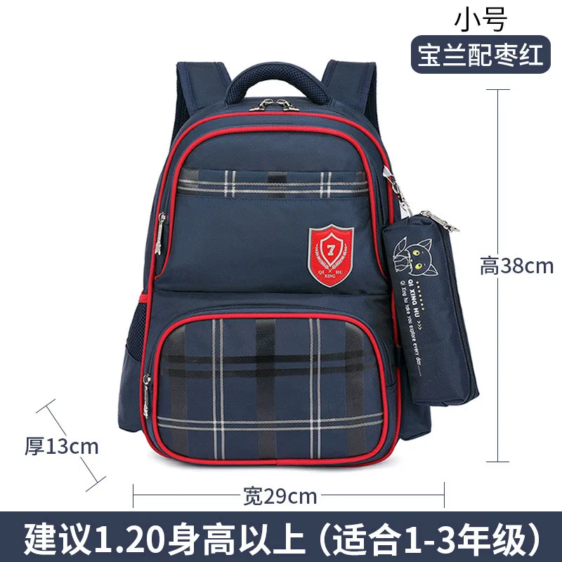 Kids School Bags with Pencil case Orthopedic Backpack Schoolbag Waterproof Nylon For Girls Boys Children Backpacks | Багаж и сумки