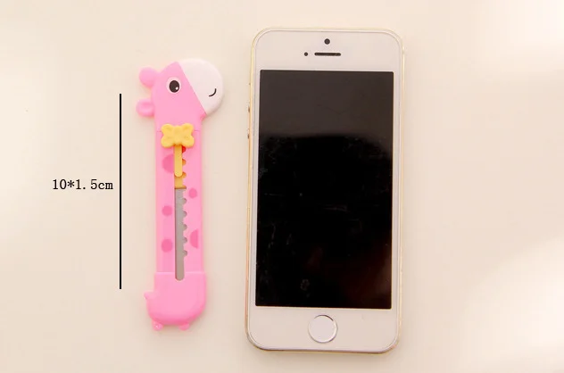 Модные конфеты цвет Жираф Форма сплава стальной универсальный нож студентов