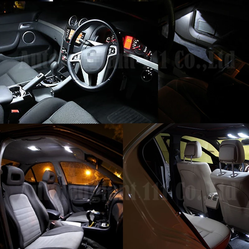 12X холодный белый светильник без ошибок Canbus лампа для Volkswagen VW GOLF MKV MK5 Golf GTI