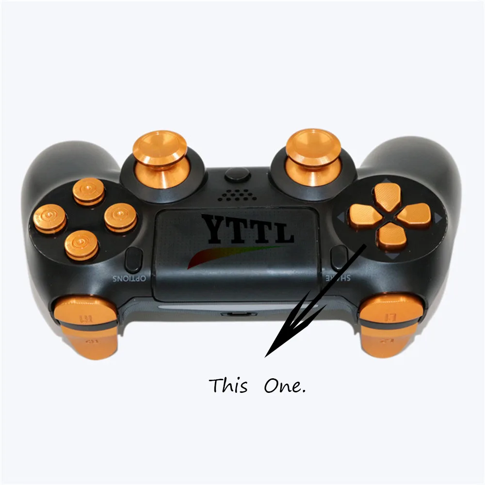 Новое поступление YTTL алюминиевая металлическая задняя Кнопка направления для