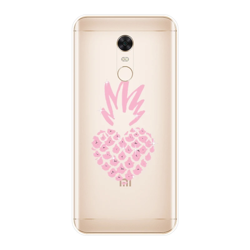 Мягкий силиконовый чехол с ананасом для Xiaomi Redmi S2 6A 5 Plus 4A Pocophone F1 Note 4 4X 5A 6 Pro Prime