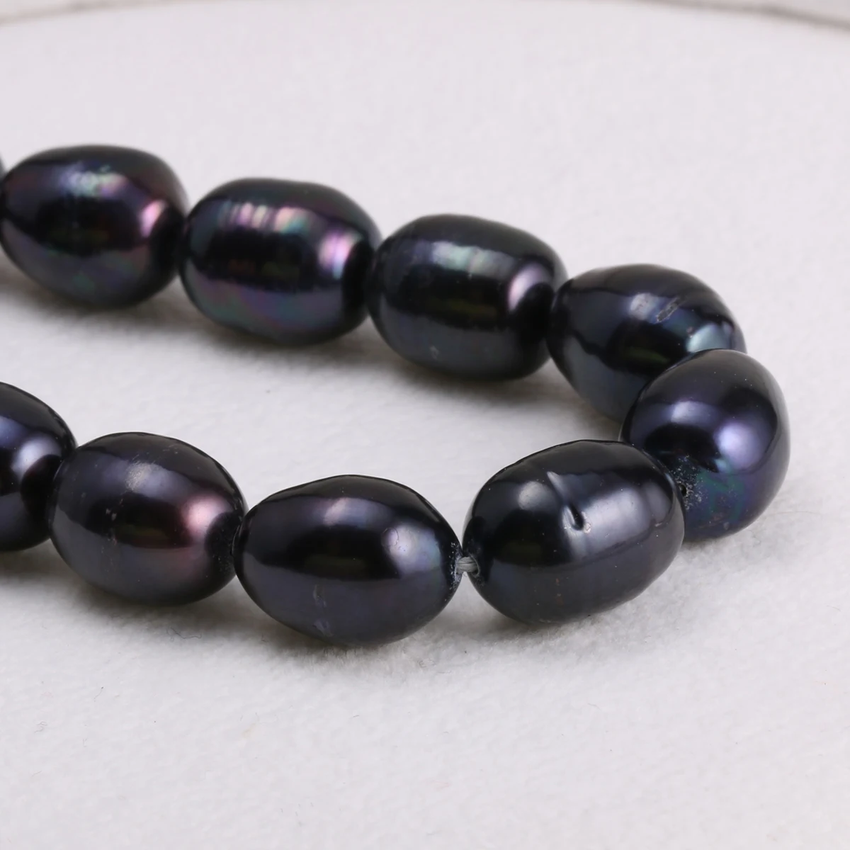 Бусины Из Натурального пресноводного культивированного жемчуга в форме риса 100%