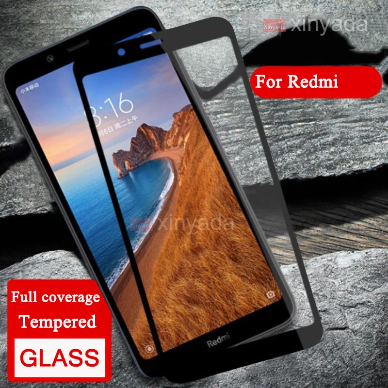 Закаленное стекло для Xiaomi Redmi 7A Redmi7A 7 Redmi7 A Защитная пленка ЖК-экрана полная защита