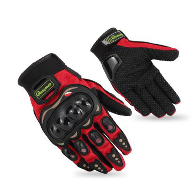 Летние дышащие мотоциклетные перчатки для езды на мотоцикле мужские