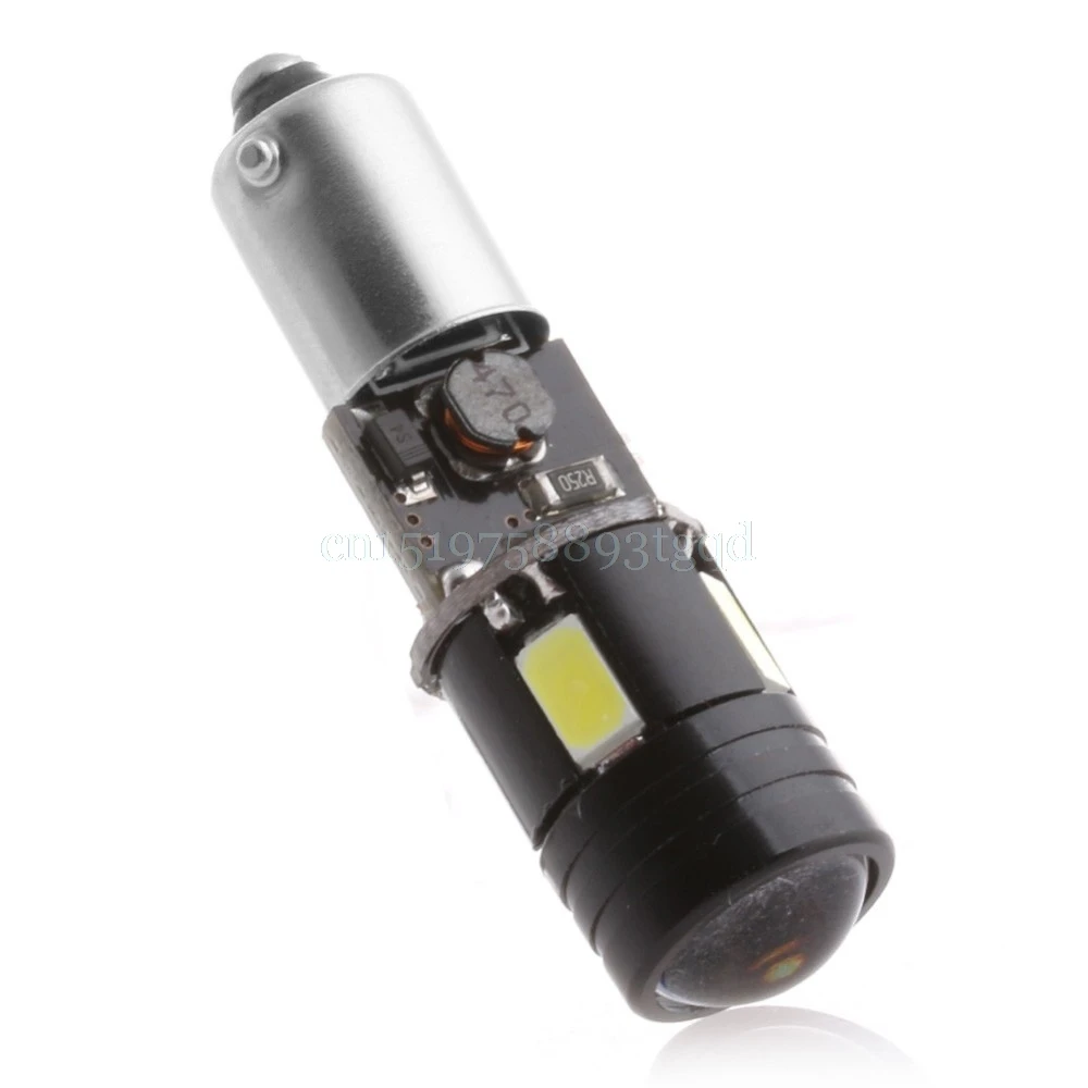 DC 12V Высокая мощность BAY9S H21W 5730 4LED Canbus без ошибок 120 градусов светильник пы белого