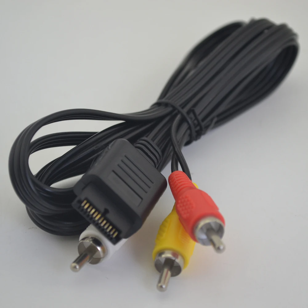 For PS1 AV cable 1.8m cord line for PlayStation 1 console | Электроника