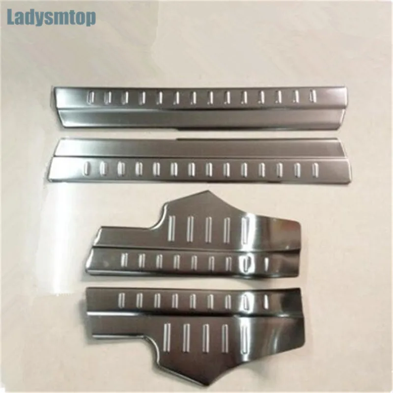 Автомобильные аксессуары Ladysmtop накладка на порог внутренней двери внутри чехол