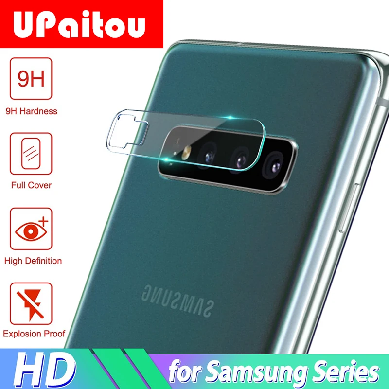 Защитная пленка для камеры Samsung Galaxy S10 E Lite S9 S8 Plus Note 9 8 закаленное стекло гибкая