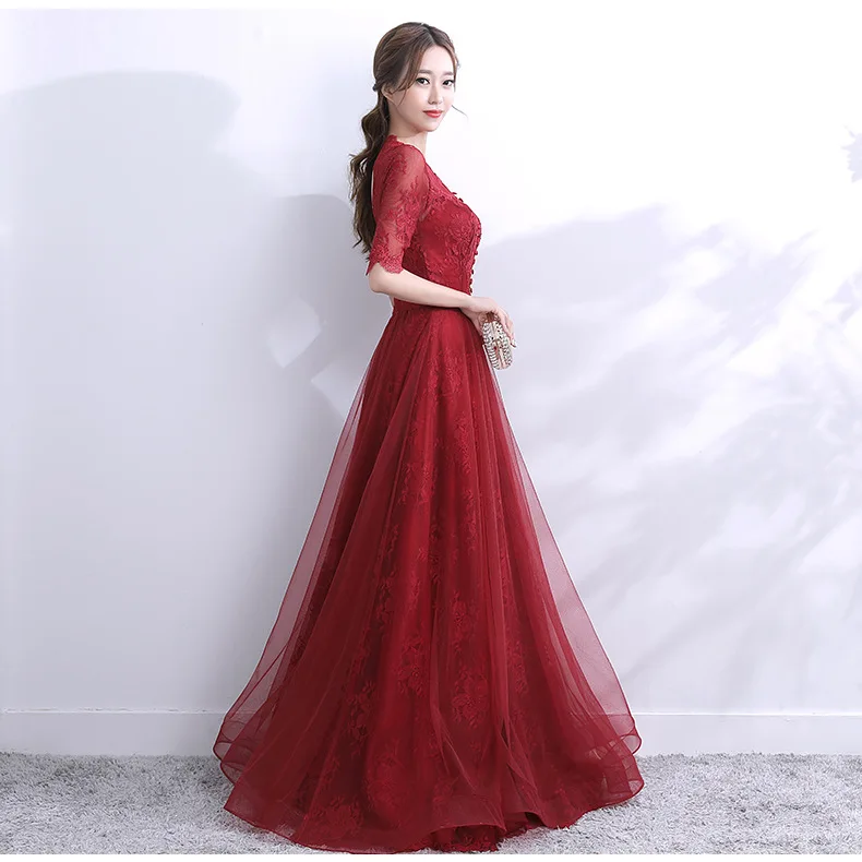 Дешевые Длинные платья для выпускного вечера Vestido de festa longo