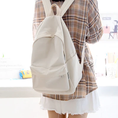 beige white Красивый стиль карамельных цветов дизайн Модный женский рюкзак ученик средней школы книга рюкзак для отдыха - Цвет: beige white