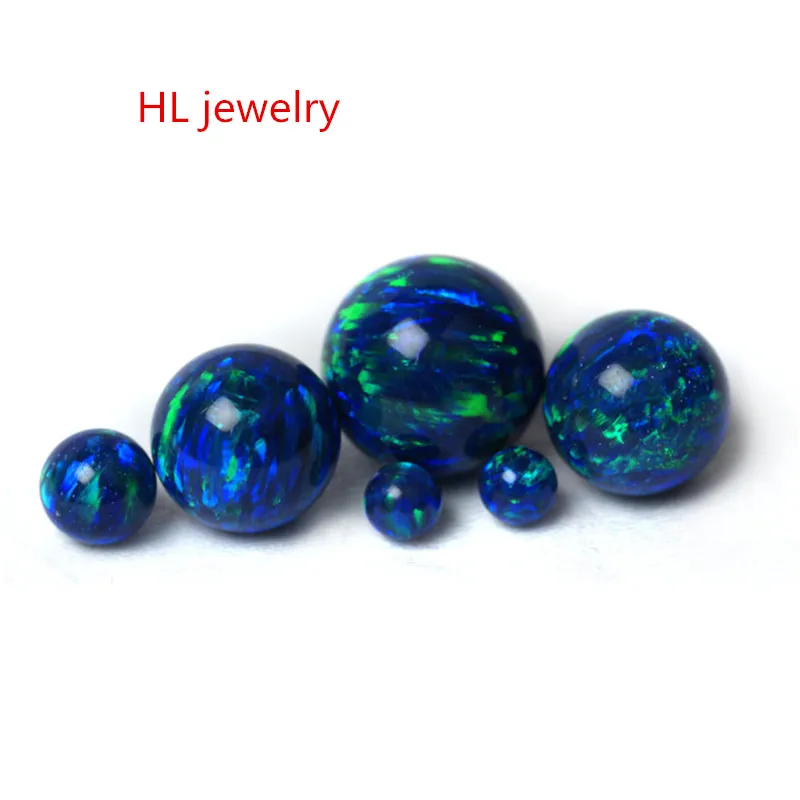 50PCS/Lot 8MM Opal Beads Jewelry Working Stud&ampDrop Earrings/ring/Bracelet/Necklaces For Women Op12 Synthetic | Украшения и