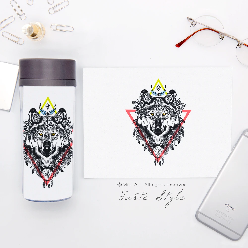 Современная черная белая без бисфенола А персонализированная пластиковая